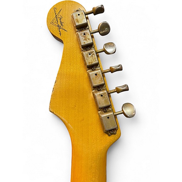 Used Fender 1960 Stratocaster Custom Shop Jounreyman Cielo Grey Solid Body Electric Guitar