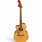 Used Fender Newporter Player LH Natural Acoustic Electric Guitar thumbnail