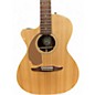 Used Fender Newporter Player LH Natural Acoustic Electric Guitar