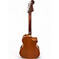 Used Fender Newporter Player LH Natural Acoustic Electric Guitar