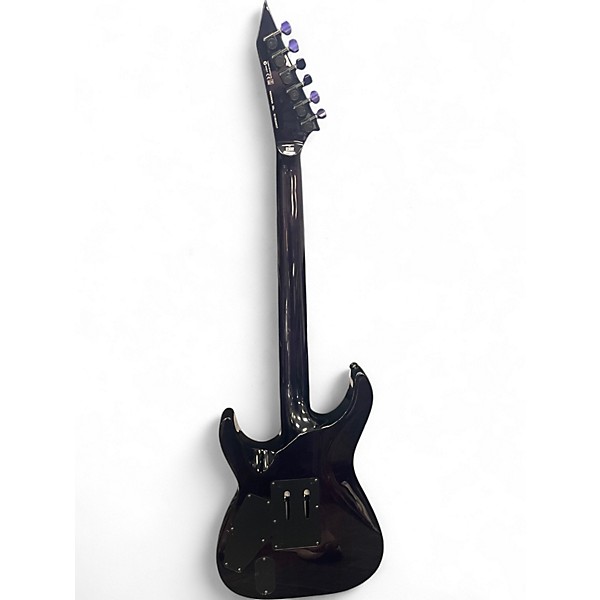 Used ESP LTD MH350FR Purple Solid Body Electric Guitar