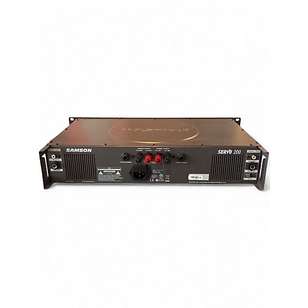 Used Samson SERVO 200 Power Amp