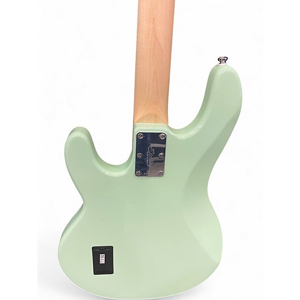 Used Sterling by Music Man STINGRAY SUB SERIES Seafoam Green Electric Bass Guitar