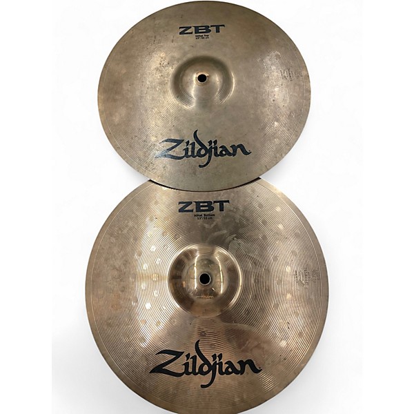 Used Zildjian 13in ZBT Hi Hat Pair Cymbal