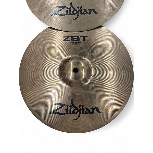 Used Zildjian 13in ZBT Hi Hat Pair Cymbal