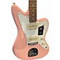 Used 2022 Fender LIMITED EDITION PLAYER JAZZMASTER Shell Pink Solid Body Electric Guitar