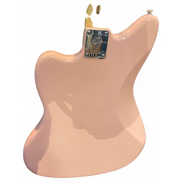 Used 2022 Fender LIMITED EDITION PLAYER JAZZMASTER Shell Pink Solid Body Electric Guitar