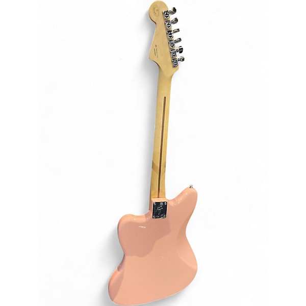Used 2022 Fender LIMITED EDITION PLAYER JAZZMASTER Shell Pink Solid Body Electric Guitar