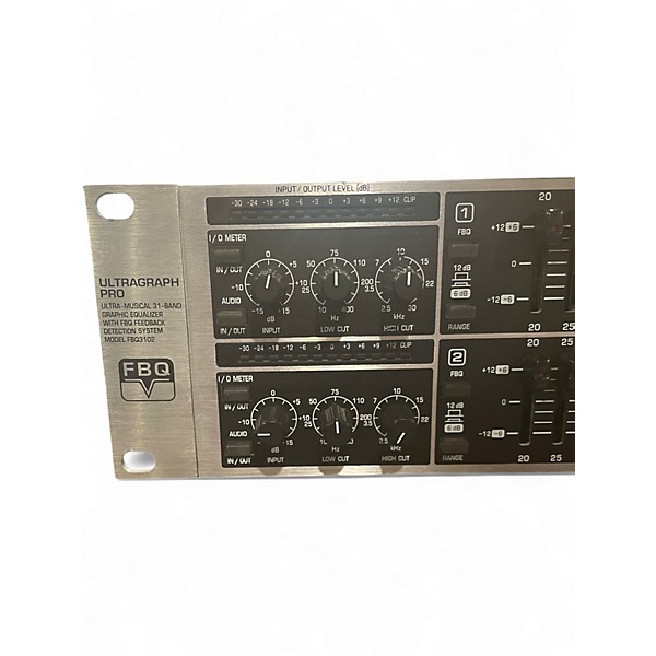 Used 2012 Behringer FBQ3102 Equalizer