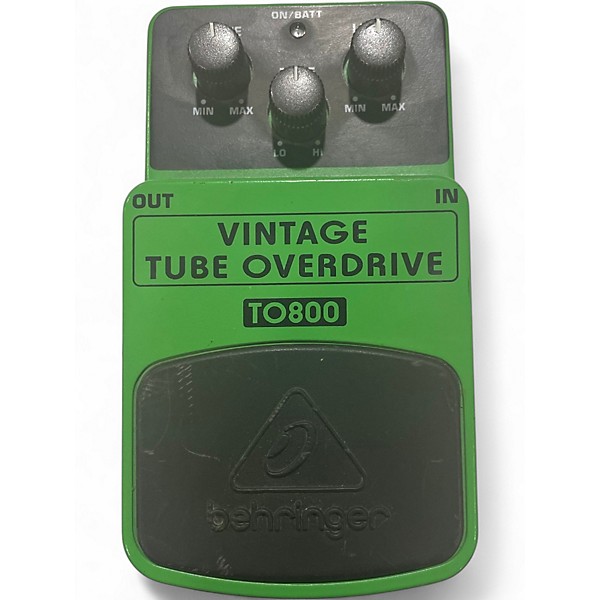 Used Behringer TO800 Vintage Tube Overdrive Effect Pedal