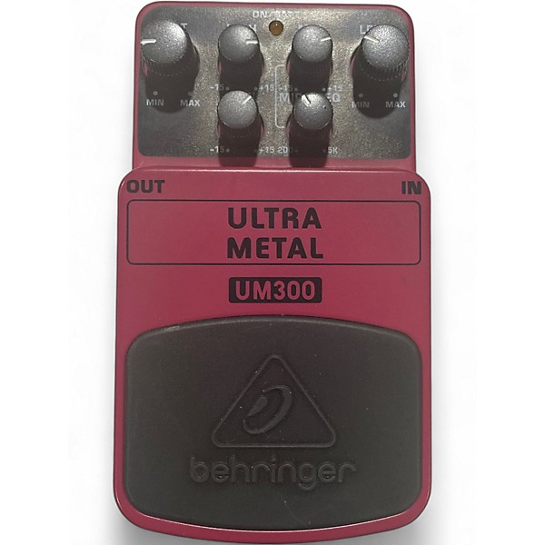 Used Behringer UM300 Ultra Metal Distortion Effect Pedal