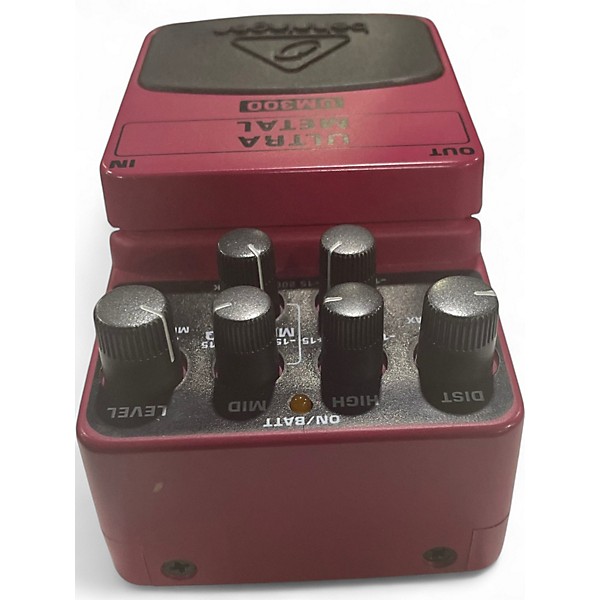 Used Behringer UM300 Ultra Metal Distortion Effect Pedal