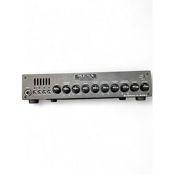 Used MESA/Boogie SUBWAY D-800+ Bass Amp Head