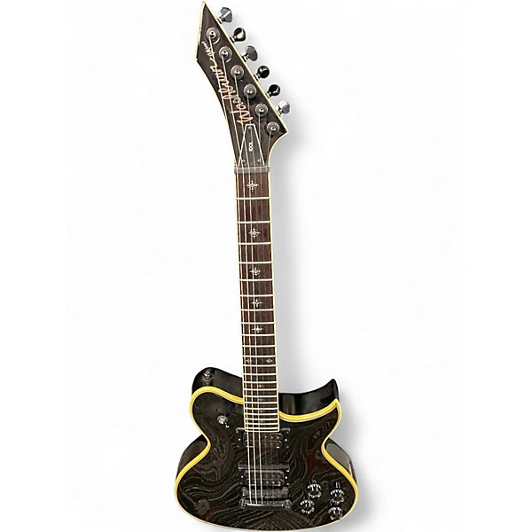 Used Washburn wi-50 idol Black Solid Body Electric Guitar