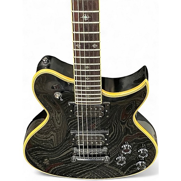 Used Washburn wi-50 idol Black Solid Body Electric Guitar