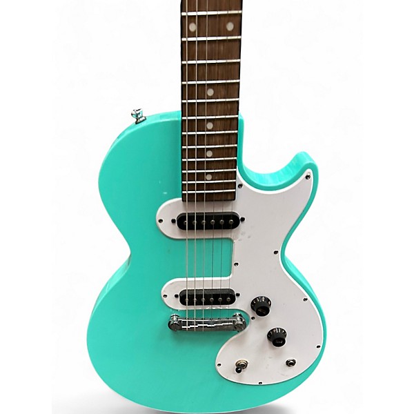 Used Epiphone Les Paul SL Teal Solid Body Electric Guitar