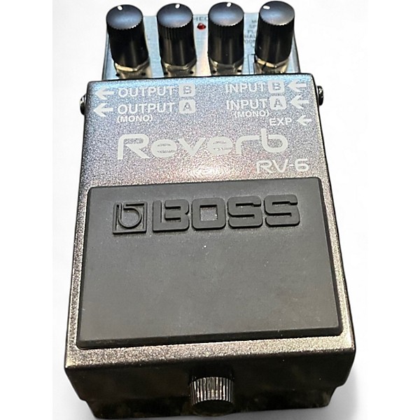 Used BOSS RV6 Digital Reverb Effect Pedal