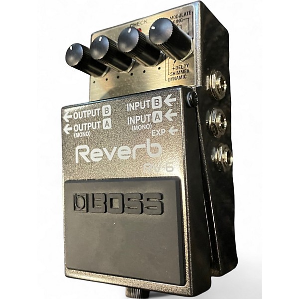 Used BOSS RV6 Digital Reverb Effect Pedal
