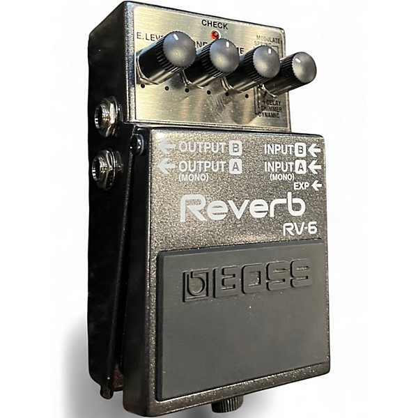 Used BOSS RV6 Digital Reverb Effect Pedal