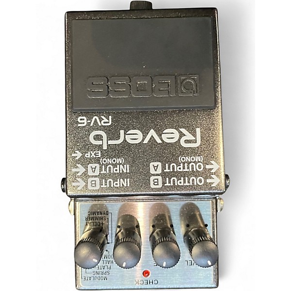 Used BOSS RV6 Digital Reverb Effect Pedal