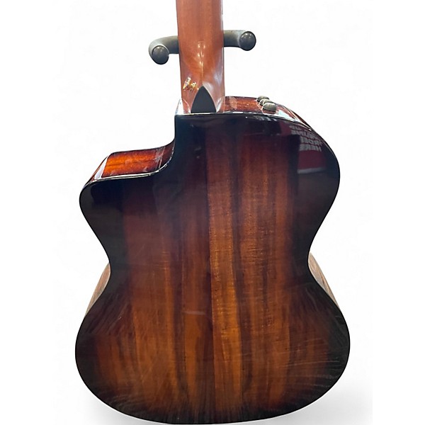 Used Taylor 224CEKDLX Shaded Edge Burst Acoustic Electric Guitar