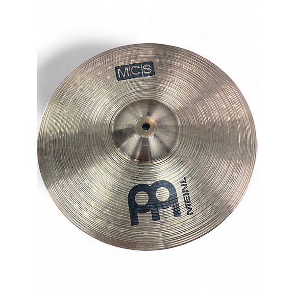 Used MEINL 14in mcs series hi hat Cymbal