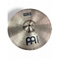 Used MEINL 14in mcs series hi hat Cymbal