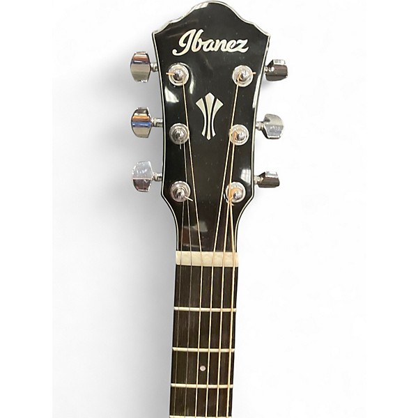 Used Ibanez AEG58L Natural Acoustic Electric Guitar