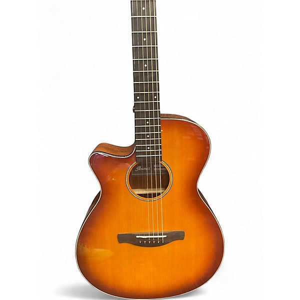 Used Ibanez AEG58L Natural Acoustic Electric Guitar