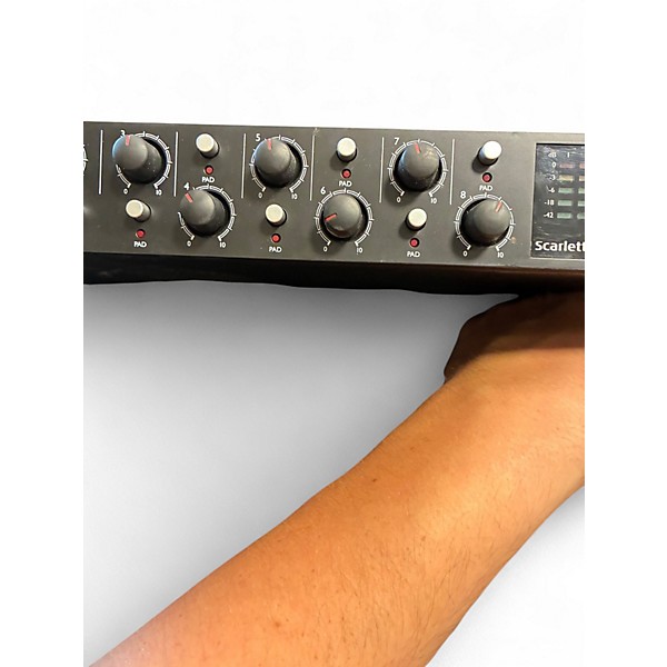 Used Focusrite Scarlett Octo Pre Microphone Preamp