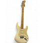 Used Fender Standard Stratocaster Cream Solid Body Electric Guitar