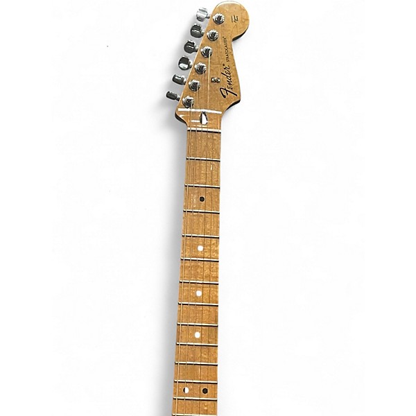 Used Fender Standard Stratocaster Cream Solid Body Electric Guitar