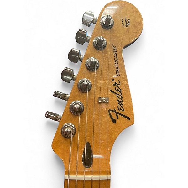 Used Fender Standard Stratocaster Cream Solid Body Electric Guitar