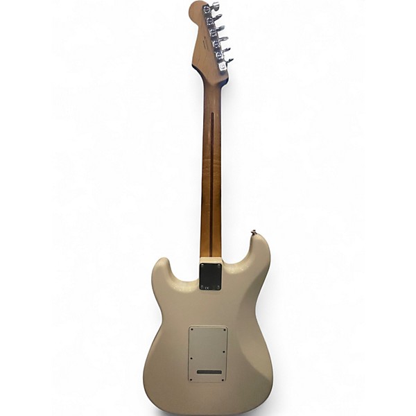 Used Fender Standard Stratocaster Cream Solid Body Electric Guitar