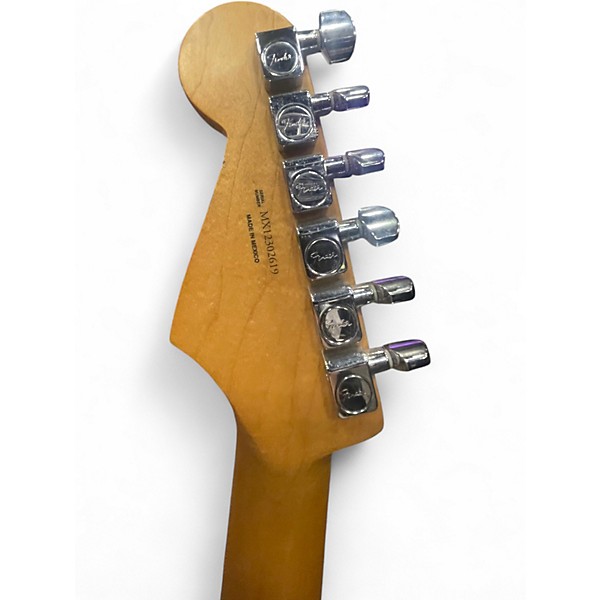 Used Fender Standard Stratocaster Cream Solid Body Electric Guitar
