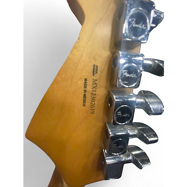 Used Fender Standard Stratocaster Cream Solid Body Electric Guitar