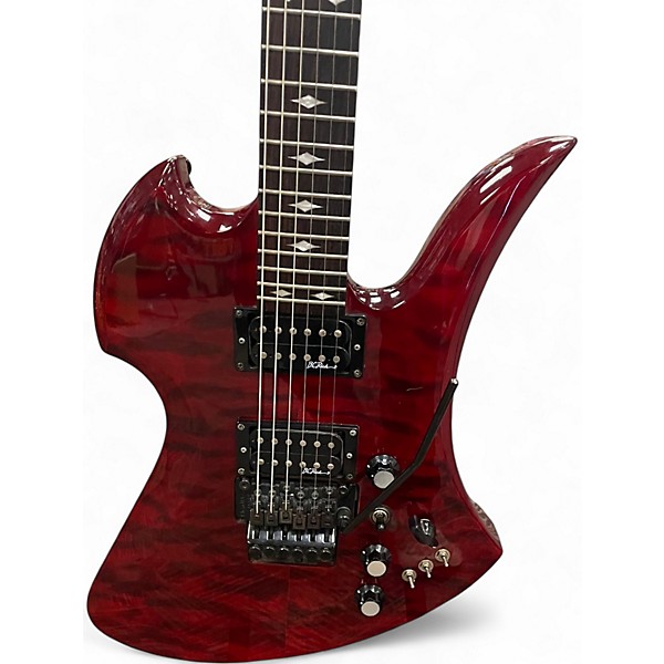 Used B.C. Rich MOCKINGBIRD ST SLASH Red Solid Body Electric Guitar