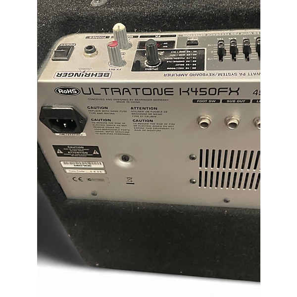 Used Behringer Ultraton K450FX Keyboard Amp