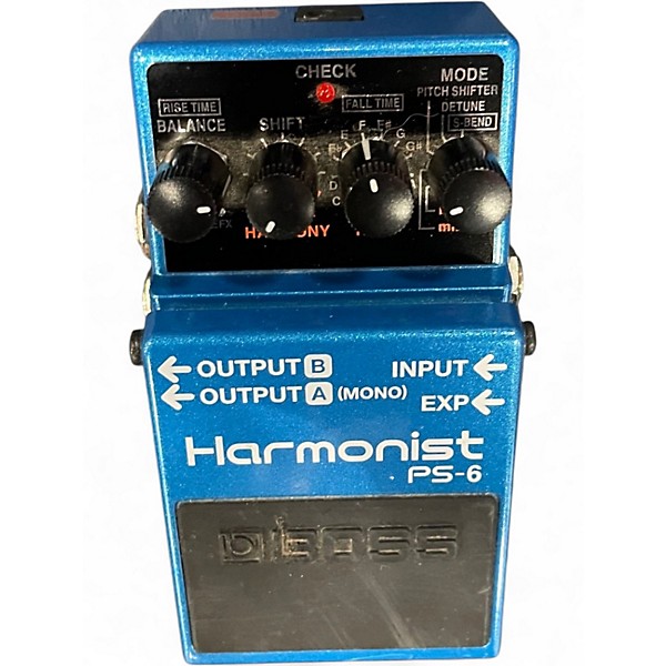 Used BOSS PS6 Harmonist Effect Pedal