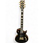 Used ESP EC1000 Deluxe Black and Gold Solid Body Electric Guitar thumbnail