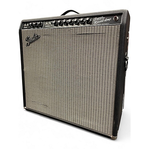 Used Fender 1965 Reissue Super Reverb 45W 4x10 Tube Guitar Combo Amp