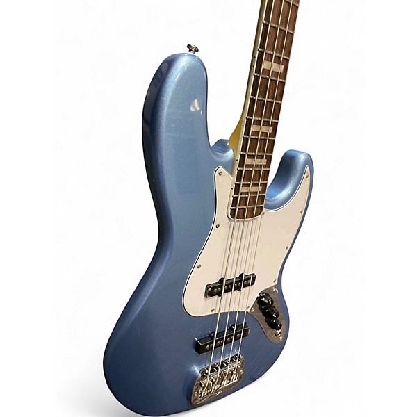 Used G&L Tribute JB Lake Placid Blue Electric Bass Guitar