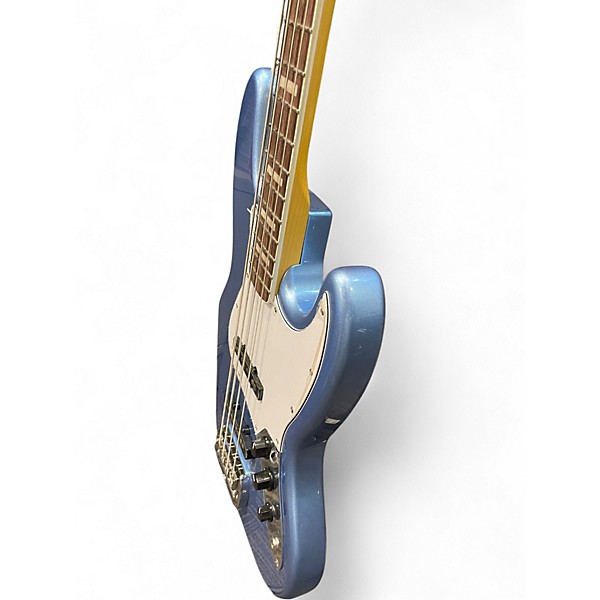 Used G&L Tribute JB Lake Placid Blue Electric Bass Guitar