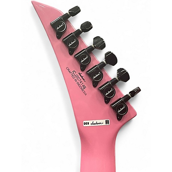 Used Jackson Soloist SL1X Pink Solid Body Electric Guitar