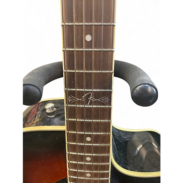 Used Fender T Bucket 300ce 2 Tone Sunburst Acoustic Electric Guitar