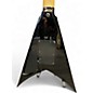 Used Jackson KVMGQ Pro King V Black Solid Body Electric Guitar