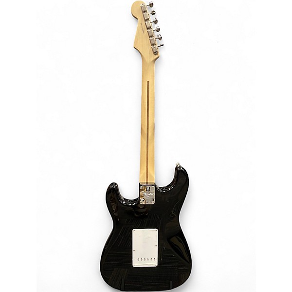 Used Fender Artist Series Eric Clapton Stratocaster Black Solid Body Electric Guitar