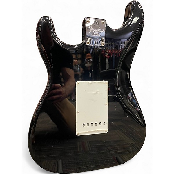 Used Fender Artist Series Eric Clapton Stratocaster Black Solid Body Electric Guitar