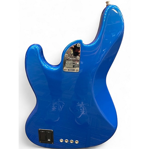 Used Fender Ultra II Jazz Bass Nobel Blue Electric Bass Guitar