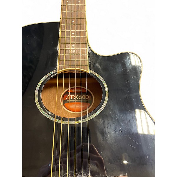 Used Yamaha APX600 BLACK Acoustic Electric Guitar
